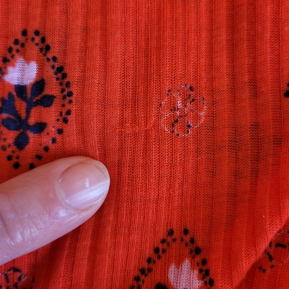 Free People Off the Shoulder Flowy Top - Picture 9 of 13